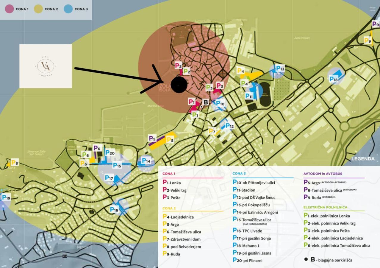 Vila Adriana Izola Zewnętrze zdjęcie